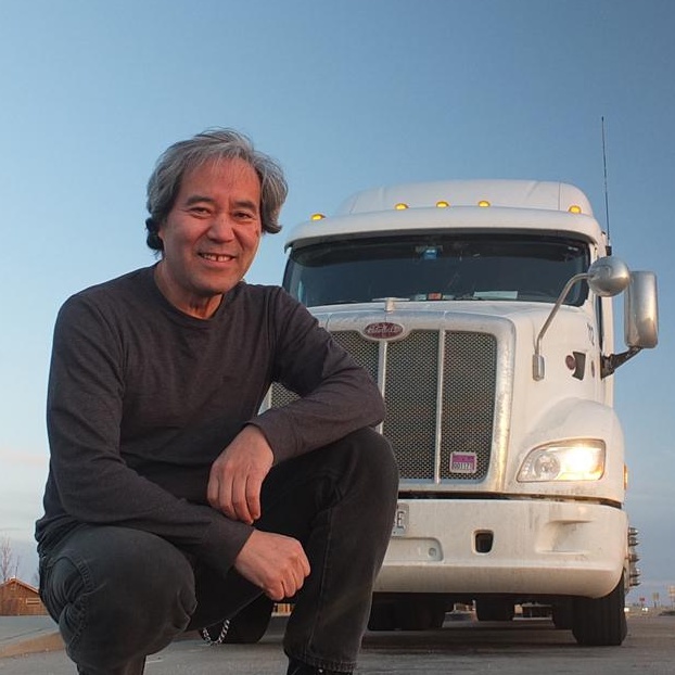 Norio and his truck